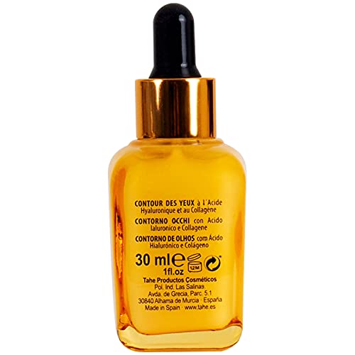 Tahe Intense Contorno de Ojos Muy Ligero Efecto Rejuvenecedor y Nutritivo en Envase Monogotas, 30 ml