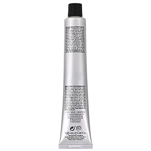 Tahe Lumière Express Tinte de Pelo Profesional Coloración de Cabello Permanente Tinte Rubio Claro Tono 8 con Keratina Triónica y Oro Líquido 100 ml