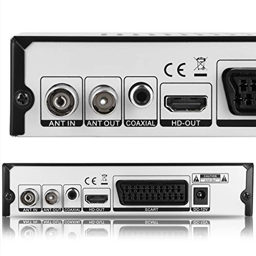 Tempo 4000 Decodificador Digital Terrestre – DVB T2 / HDMI Full HD / Canales Sintonizador / Receptor TV / PVR / H.265 HEVC / USB / Decoder / DVB-T2 / TNT / TDT Television / 4K