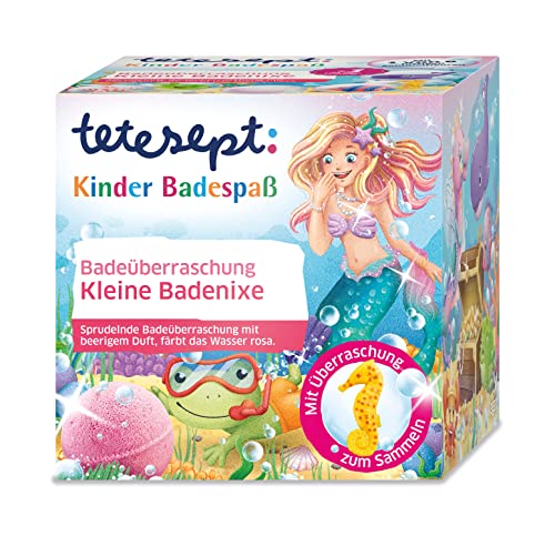 Tetesept - Bola de baño, incl. Figura de colección, 1 x 140 g