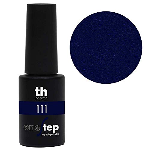 Thader Th Pharma - Esmalte de Uñas Permanente Step One/Pintauñas Permanente Brillo Infinito, Cobertura Total de Larga Duración y de Rápido Aplicado, Nº111, 6 ml