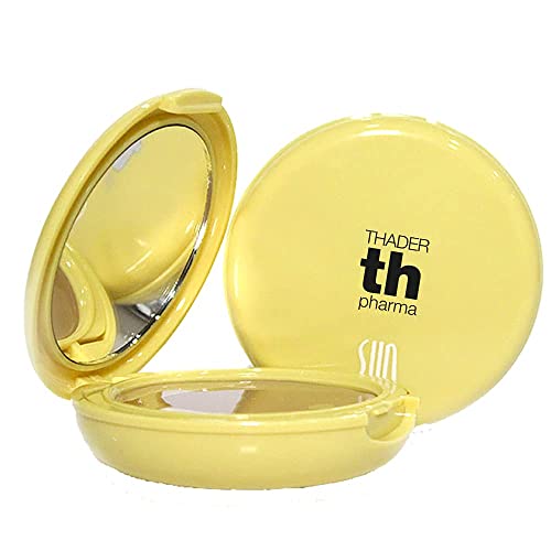 Thader Th Pharma Maquillaje Compacto con Protección Solar FPS 50+, 100 g (Arena)