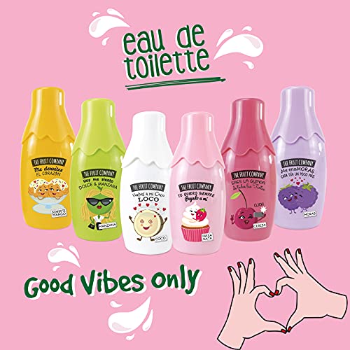 The Fruit Company - Eau De Toilette. Colonias frutales con vaporizador 40 ml, (6 Uds.)