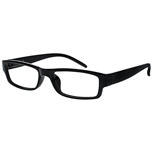 The Reading Glasses Company Gafas De Lectura Negro Ligero Cómodo Lectores Valor Pack 2 Estilo Diseñador Hombres Mujeres Uvr2Pk032 +1,00 2 Unidades 70 g