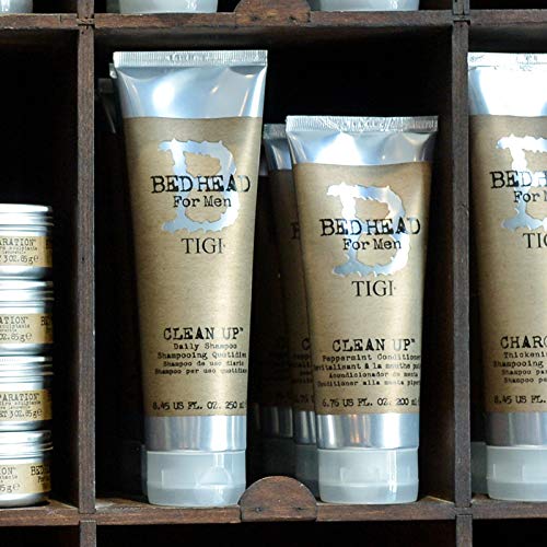 TIGI Bed Head for Men – Clean Up, set de champú y acondicionador de uso diario para hombre, 2 productos