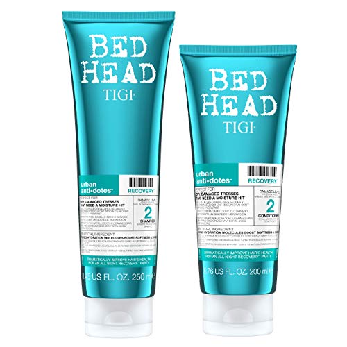 TIGI Bed Head – Urban Antidotes Recovery, champú y acondicionador para cabello seco