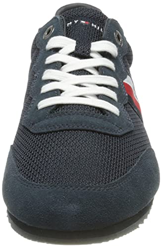 Tommy Hilfiger Essential Mesh Runner, Corredor de Malla Esencial Hombre, Cielo del Desierto, 44 EU