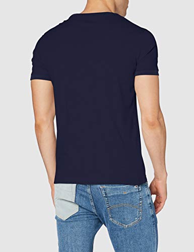 Tommy Hilfiger RN tee SS Camiseta, Azul (Navy Blazer 416), Medium para Hombre