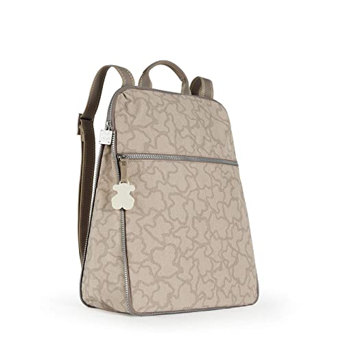 Tous Kn, Bolso Mochila para Mujer, Gris (Piedra 695810040), 32x41x13 cm (W x H x L)