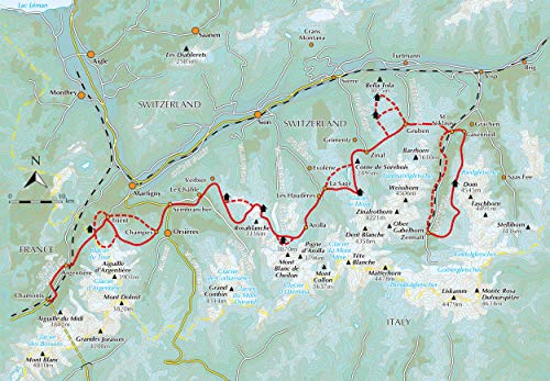 Trekking Chamonix to Zermatt: The classic Walker's Haute Route (Cicerone Trekking Guides)