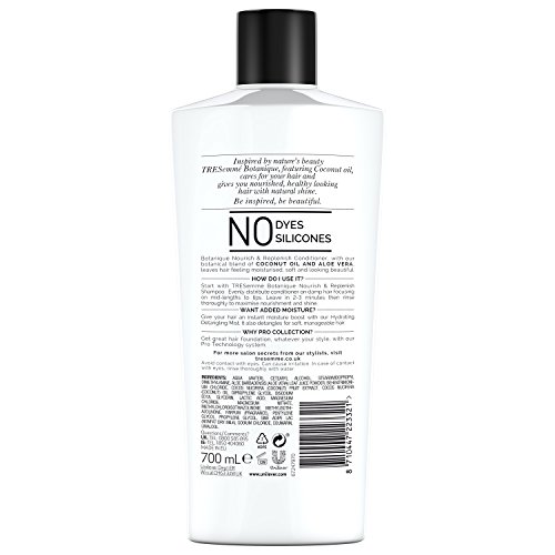 Tresemme Botánico Nutrir y Nutrir Acondicionador, 700 ml, pack de 6