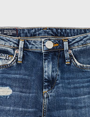 True Religion Halle Kick Flare Jeans, Azul, 26W para Mujer