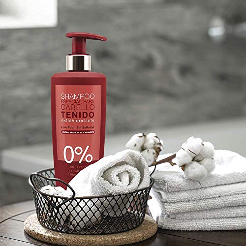 TULIPAN NEGRO Champú Low Poo Sin Sulfatos Cabello Teñido 500 ml