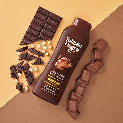 Tulipán Negro Gel de Baño Chocolate 720 Ml, Marrón