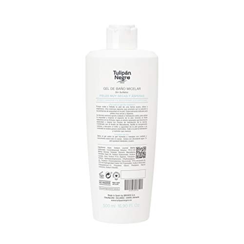 Tulipán Negro Gel Micelar Piel Seca y Áspera 500 ml