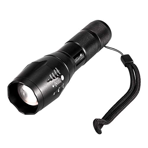 ULTRAFIRE Linterna IR LED 850nm Iluminador de Infrarrojos Enfoque Ajustable Luz Infrarroja Linterna Táctica para Visión Nocturna Caza de Depredadores Coyote