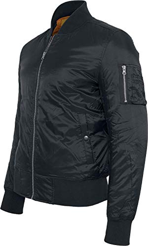 Urban Classics Basic Bomber Jacket, black, M para Hombre