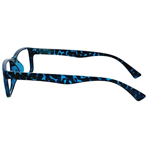 Uv Reader Gafas De Lectura Azul Carey Y Púrpura Lectores Valor Pack 2 Hombres Mujeres Uvr2092Bl_P +1,50 2 Unidades 70 g