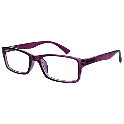 Uv Reader Gafas De Lectura Azul Carey Y Púrpura Lectores Valor Pack 2 Hombres Mujeres Uvr2092Bl_P +1,50 2 Unidades 70 g