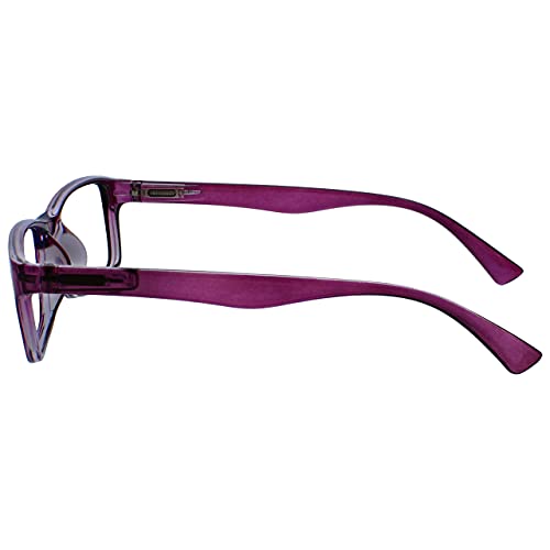 Uv Reader Gafas De Lectura Azul Carey Y Púrpura Lectores Valor Pack 2 Hombres Mujeres Uvr2092Bl_P +1,50 2 Unidades 70 g