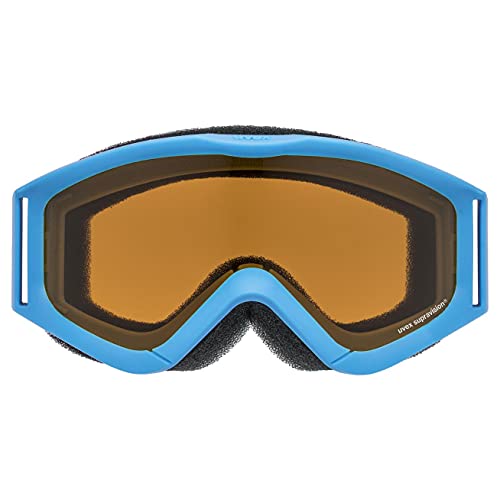 Uvex Speedy Pro Gafas de esquí, Niños, Blue/lasergold, One Size