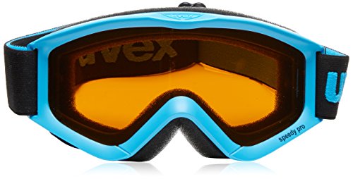 Uvex Speedy Pro Gafas de esquí, Niños, Blue/lasergold, One Size