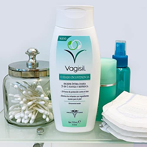 VAGISIL Cuidado Incontinencia Higiene Intima Diaria 2en1 Suaviza y Refresca