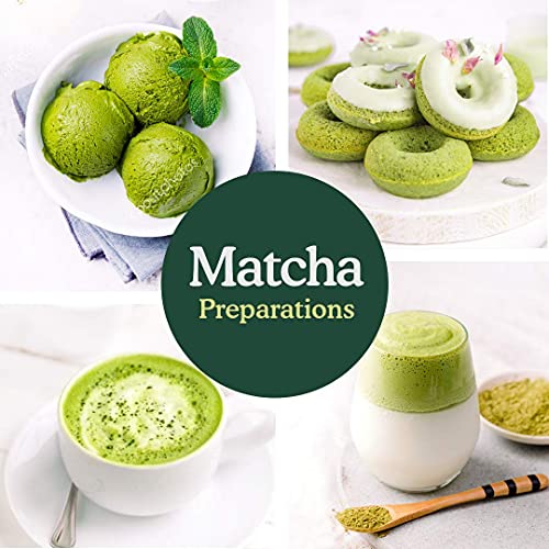 VAHDAM, polvo de té verde Matcha (50 g, 25 tazas), polvo de Matcha japonés puro y sin mezclar 100% certificado | 137x Anti-OXIDANTES | Aumenta la energía, el enfoque y el metabolismo.