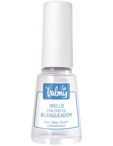 Valmy Brillo Esmalte Blanquedor De U񡳬 Tratamiento Con Efecto Blanqueador Para U񡳠Manchadas Y Amarillas