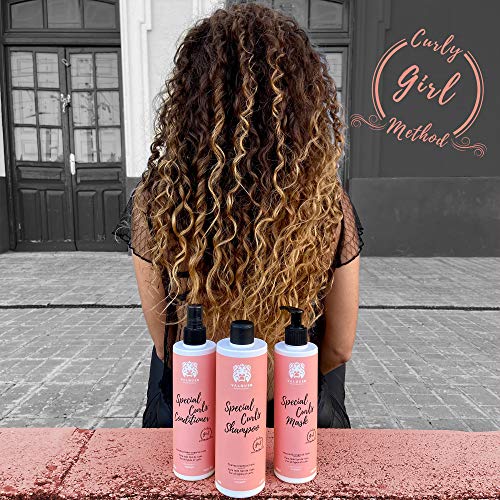 Válquer Profesional Champú Especial Rizos, Método Curly Girl, para Cabellos Rizados, Sin Sulfatos, Sin Sal, Vegano Cabello Rizado, Rizos Perfectos, Hasta 96% Origen Natural, 400 Mililitros