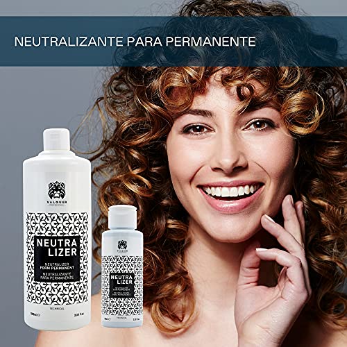 Válquer Profesional Neutralizante para Permanente. Riza el cabello más díficil de forma permanente. Cosmético para el profesional de peluquería - 1000 Ml