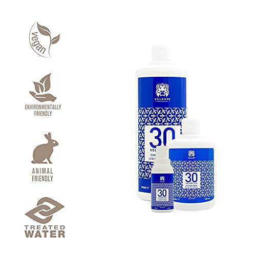 Válquer Profesional Profesional Pack Oxigenada Estabilizada en Crema, 30 Volúmenes (9%) 1000 Mililitros + Polvo Decolorante 500 Gr, 1500 G, 2 Unidades