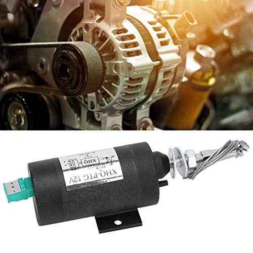 Válvula solenoide de apagado, solenoide de apagado XHQ-PTG, camión de suministros industriales para piezas de recambio de motor de automóvil(DC12V)