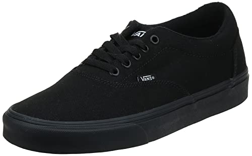 Vans Doheny, Sneaker Hombre, Negro Lona Negro Negro 186, 42 EU