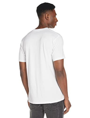 Vans Herren Left Chest Logo Tee T-Shirt, Weiß (White Black Yb), Medium