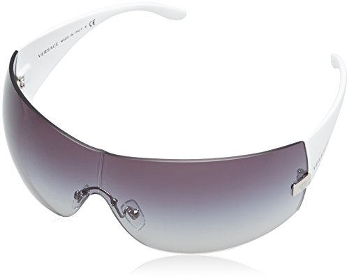 Versace 0Ve2054 Gafas de Sol, Silver, 58 para Mujer