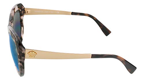 Versace 0VE4325 Gafas de Sol, Pink Havana, 54 para Mujer