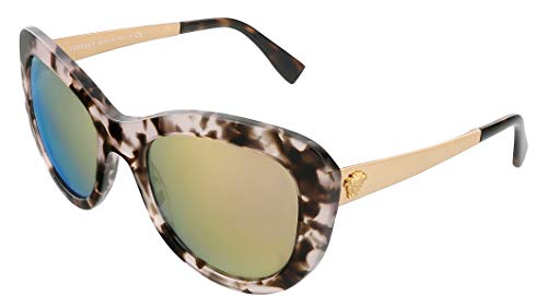 Versace 0VE4325 Gafas de Sol, Pink Havana, 54 para Mujer