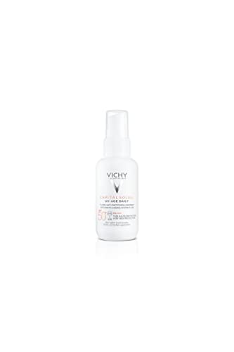 VICHY Capital Soleil Uv-age Daily Spf50 Fluido Acuoso Ml, Vanilla, 40 Mililitro