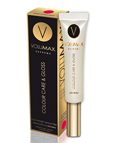 Volumax Supreme Colour Care & Gloss | Color, Brillo, Volumen y Cuidado | Labial Voluminizador Con hilurlip® space filler | Color Pink Seduction. - 15 ml