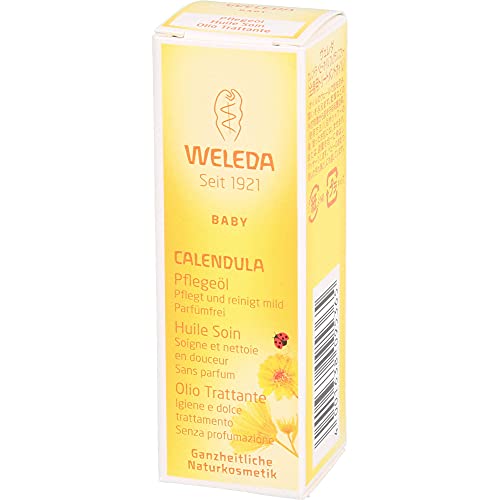 WELEDA Aceite de caléndula sin perfume, 10 ml