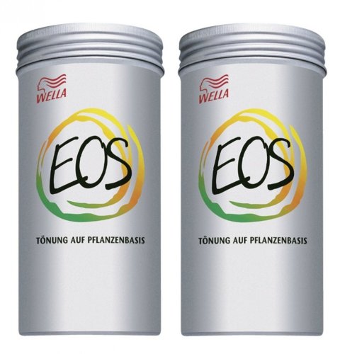 Wella EOS - Tinte para plantas (2 unidades, 120 g, base de vegetal)