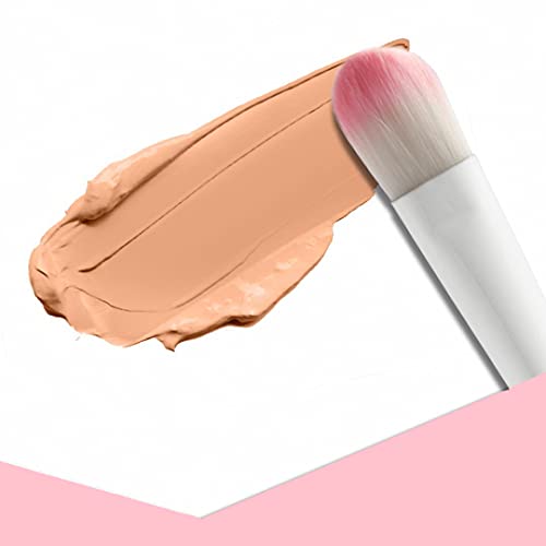 Wet n Wild - Makeup Brush - Cepillo Denso y Plano, Brocha para Base de Maquillaje Firme y Suave para Aplicar Bases en Crema o Líquidas - Brochas de Maquillaje Profesional - Foundation Brush 21 g