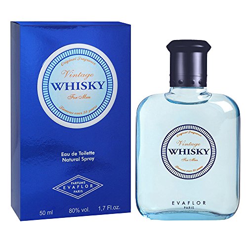 WHISKY VINTAGE • Eau de Toilette 50 ml • Vaporizador • Perfume para hombre • EVAFLORPARIS