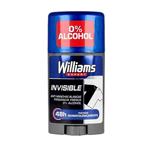 Williams DESODORANTE STICK 75 ML. INVISIBLE.BEDAR