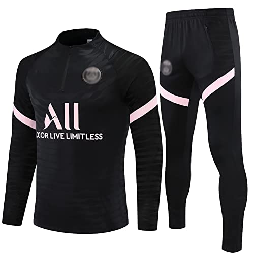 WJWA 2022 El nuevo Chándales de fútbol Paris para hombre, chándal de entrenamiento de fútbol para Portugal, chándal de manga larga para adultos, primavera y otoño, unisex (Figura 10, S)