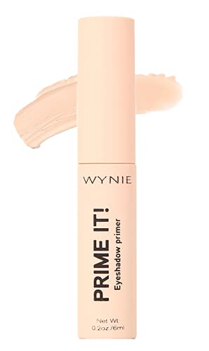 WYNIE Prebase de Sombra de Ojos Prebase de Maquillaje Alarga la Duración Primer para Párpados Color Natural - 6 ml