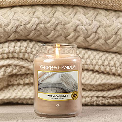 Yankee Candle vela en tarro grande, Warm Cashmere