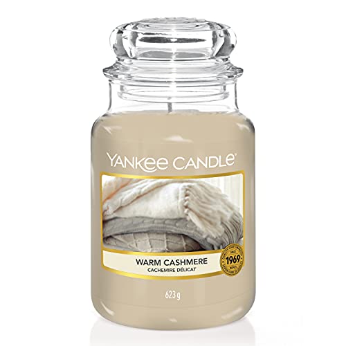 Yankee Candle vela en tarro grande, Warm Cashmere