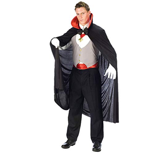 YuanDian Halloween Hombre Disfraces De Vampiro Dracula Capa Pantalones Conjuntos Terror Faciles Gótico Traje De Vampiro Maquillaje Disfraces Carnaval 6# Vampiro gótico 185